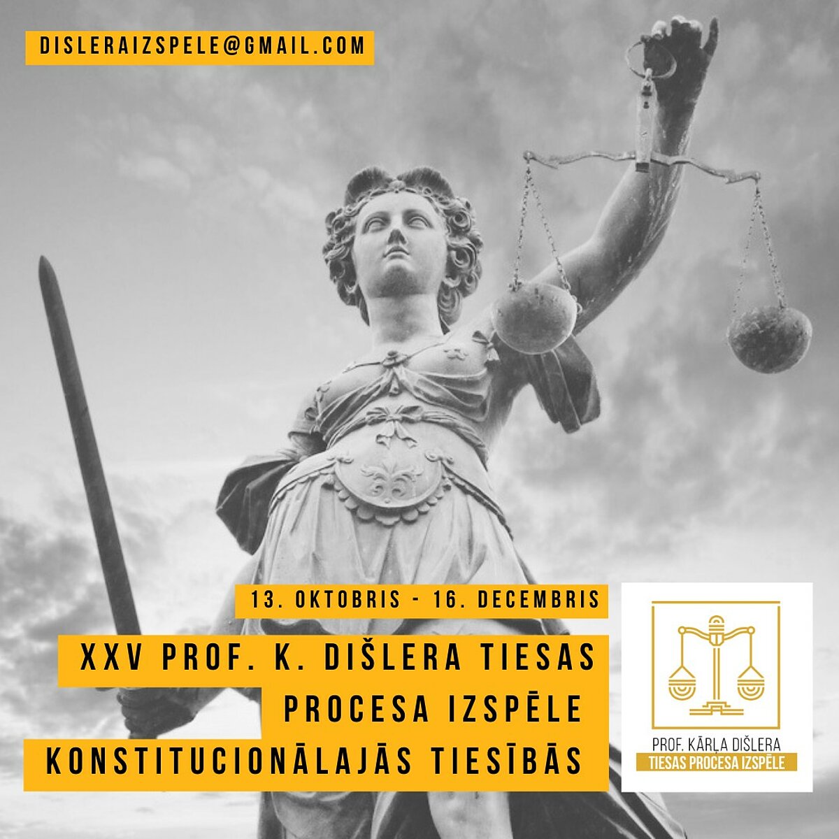 Attēls: K.Dišlera tiesas procesa izspēle / facebook.com