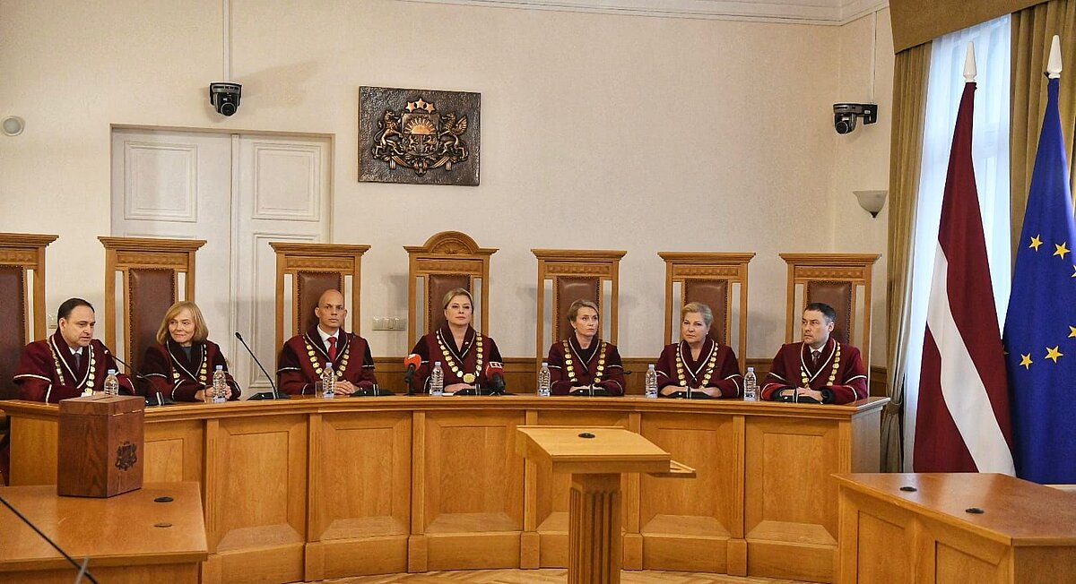Foto: Satversmes tiesa