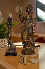 Ceļojošā Temīdas statuja