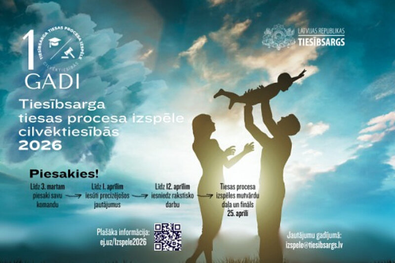 Studenti aicināti pieteikt komandu tiesas procesa izspēlei cilvēktiesībās